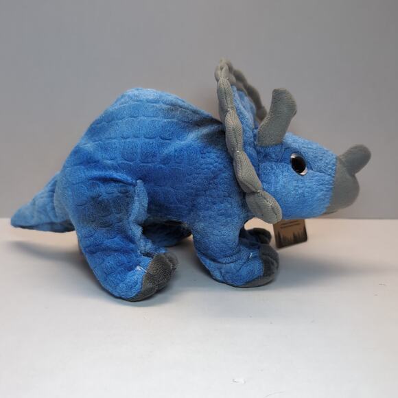 Bear Factory Triceratop Dinosaur Plush Stuffed Animal with Tags - Picture 2 of 10